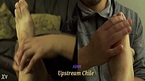 masaje de pies asmr with footjob vibes 😍👣💦