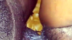 raw cums hot loads on my stepsister's swollen pussy