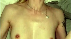 Baby Bree's Tight College Pussy Takes Rough Doggystyle and Facial in Homemade Fuck