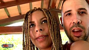 alana 18+ blonde rasta latina deepthroats rides to facial first porn