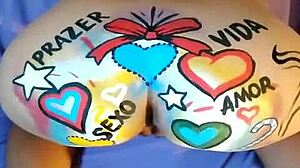 Livia's Delicious Ass Art in Portuguese Heat