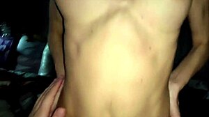 wanna see this skinny 18yo cutie ride a hairy man's cock tight?