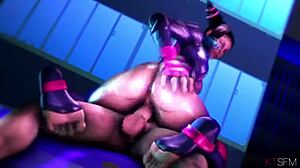 yo those bass sluts bounce big tits on monster cocks in sfm hmv