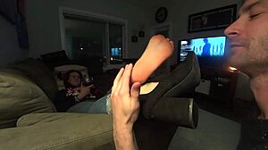 perfect milf feet get licked sucked and worshipped erotically