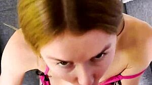 Passionate Beauty Deepthroats and Rides Cock in Intense POV Session