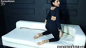 Sexy Charlot Kink Shakes Skinny Big Ass in Spandex