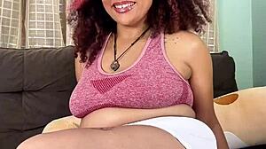CURVY LATINA FARTS HUGE THICK ASS!