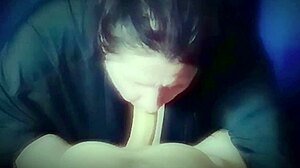 who wouldn't crave sucking that huge milky cum load down?