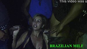 mirela mansur's fat ass fucked by strangers in tunnel 😲