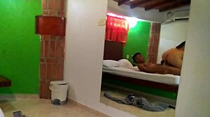 Colombian wife spreads for rough bbc creampie in amazon after missionary