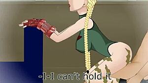 fucked girlfriend in cammy cosplay deepthroat facial street fight?