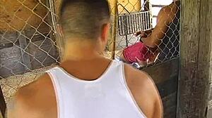 Young Girl Explores Country Ranch in Natural Light