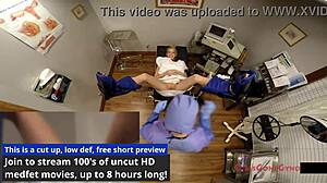 Tampa University Entrance Physical Blonde Big Tits Skirt Spreading Bella Ink