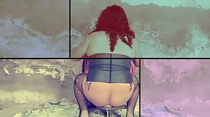 Shemale's Huge Ass Gaped Extreme Fisting Giant Wedge Anal Insertion Kinky!