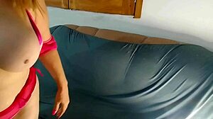 wanna see this brazilian milf's big natural tits bounce on monster cock?