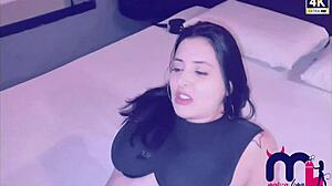 Thick cock footjob turns into hard pussy fuck