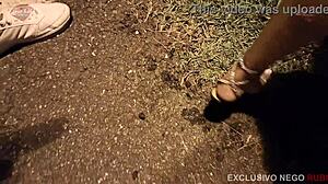 Casada Fucked Hard By Stranger's Monster Cock Outdoors Cuckold Gloryhole Humiliation