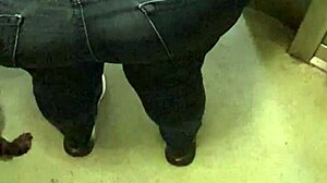 Hidden Candid of Spanish Wife's Huge European Big Ass Shaking Temptingly