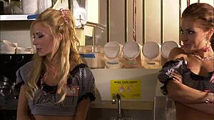 Cassie Young and Jasmine Byrne Dive Into Steamy Lesbian Affair