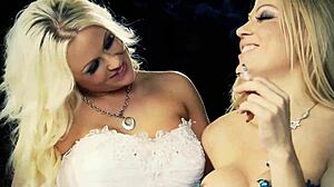 Cindy behr and mel rook share each others wet milf pussies in lingerie