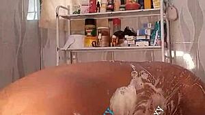 RUZZYDE BEGS SHOWER BATHROOM FUCK BIG ASS EBONY TITS!