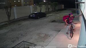 delivery guy fucks lonely hot brunette hard in her house