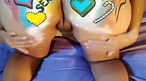 Livia's Delicious Ass Art in Portuguese Heat