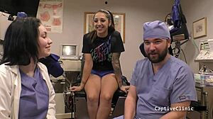 Stefania Mafra Tanned Nurse Interrogated in Latex Hospital