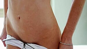 Petite massage babe milks monster cock deep in her tight wet cunt