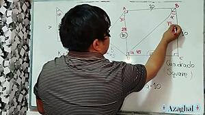 japanese teacher's nerdy student creampie triangle - 72 sexual math lessons explode!