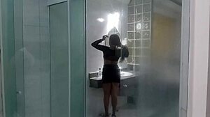 Petite Brazilian Tattoo Slut Takes Anal Pounding in Hotel