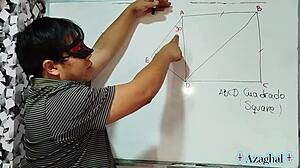 japanese teacher's nerdy student creampie triangle - 72 sexual math lessons explode!