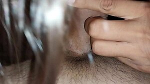 Latina Pays Rent with Creampie Sex as Landlord Cums Inside Shaved Pussy