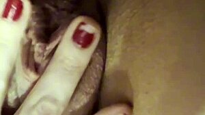 spreading my pink tight wet pussy and asshole for kinky fingering fun