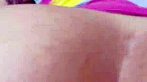 Girlfriend Wakes Boyfriend with Sexy Masturbation Tease and JOI