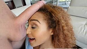 Petite Brunette Teen Nami Dahlia Craves Huge Monster Cock Pounding