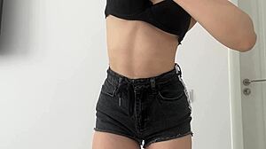 Hot Milf Tries On Sexy Bras Flaunting Big Natural Nipple Tits