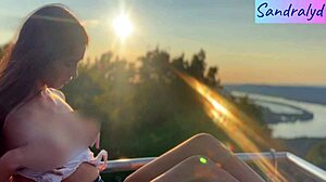 ohh nipple play in paradise feels sooo good hungarian style...