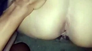 Indonesian Wife Cheats Big Ass Anal Shake