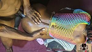 plowing my juicy bubble butt with that heavy african bbc feels insane pt2 🔥🍑🍆