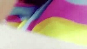 Girlfriend Wakes Boyfriend with Sexy Masturbation Tease and JOI