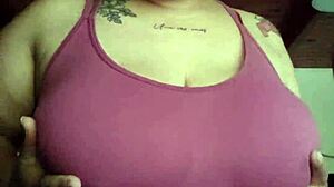 Huge Natural BBW Boobs Drop and Tease Compilation
