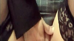 mmm que rico, my wet big tits solo pussy play on bed feels huge
