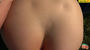 Young girl's risky freeway pov thrill