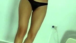 ROSMERI MARVAL TOPLESS DANCE HIPS SHAKING WILD