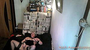 What secrets hide in this slut wife's full training with voiceover?