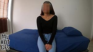 margarita's tight coño filled with leche creampie