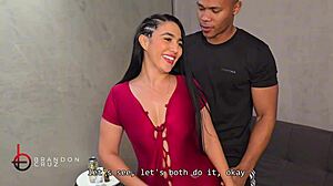 big ass milf sarah black gets gym bbc pounding from brandon cruz post workout
