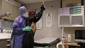 strangers night minnie rose screams in latex halloween slap