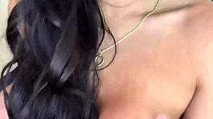 alice thunder tempts with her massive tits